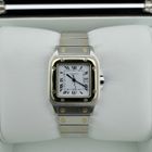 Image 13 of Cartier Santos Carree 2961; 18k. Gold/steel unisex watch