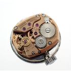 Image 5 of Omega vintage dress watch; 18k white gold women's watch with diamonds