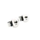 Image 6 of Vintage White Gold Stud Earrings