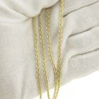 Image 10 of Gold anchor link necklace