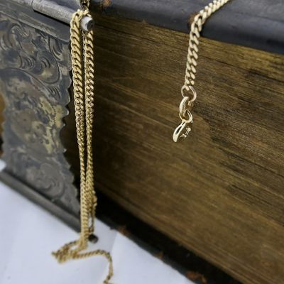 9 carat gourmet link chain Image 2 of 9 carat gourmet link chain