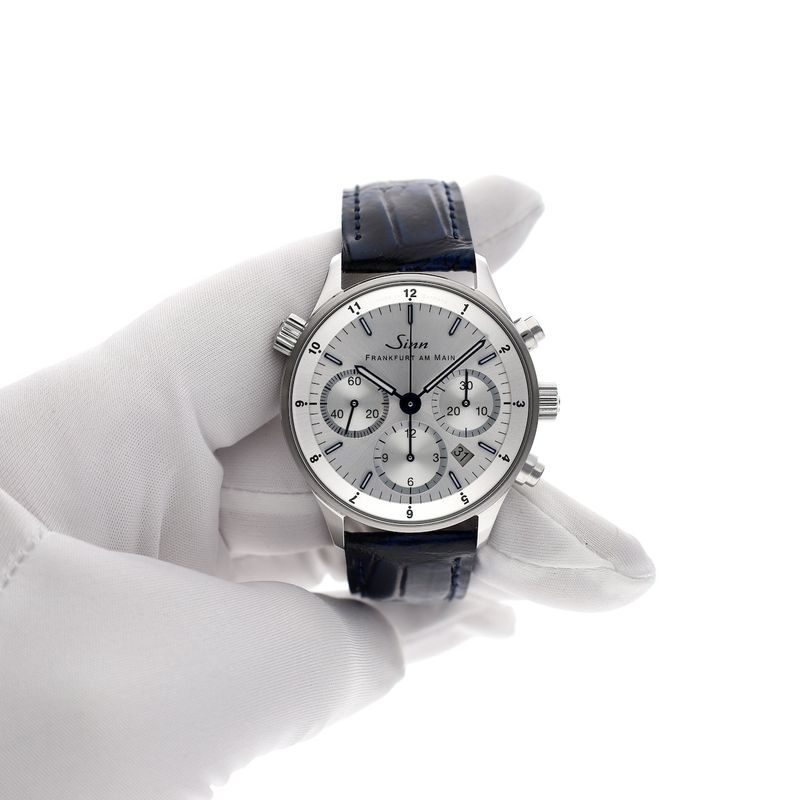 Image 3 of Sinn Finanzplatzuhr 6000.010 Limited 250 pcs.; Automatic chronograph watch