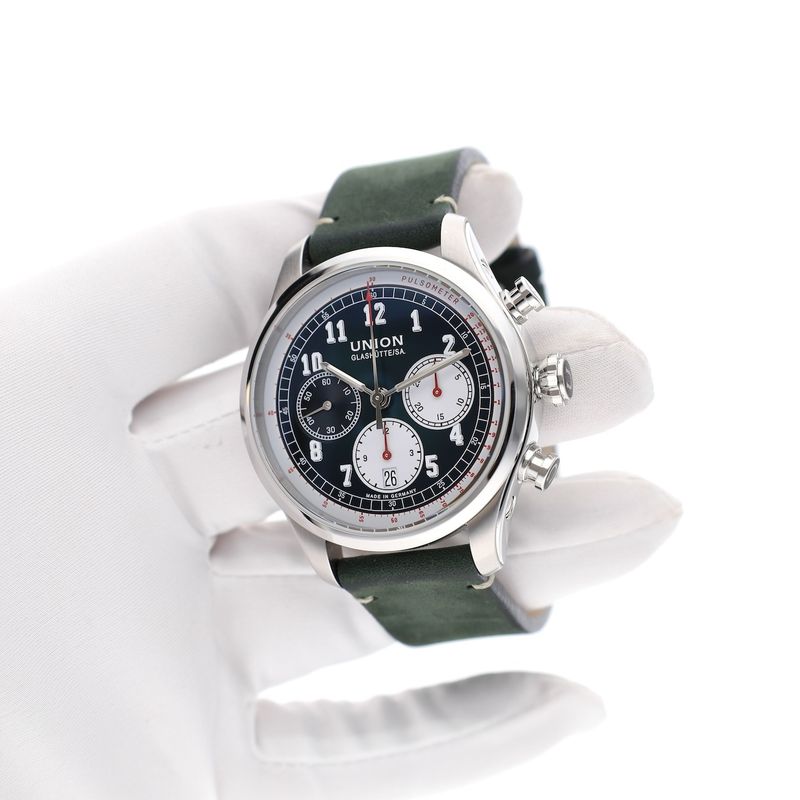 Image 9 of Union Glashütte Belisar D009.427.16.092.00; Chronograph men's watch