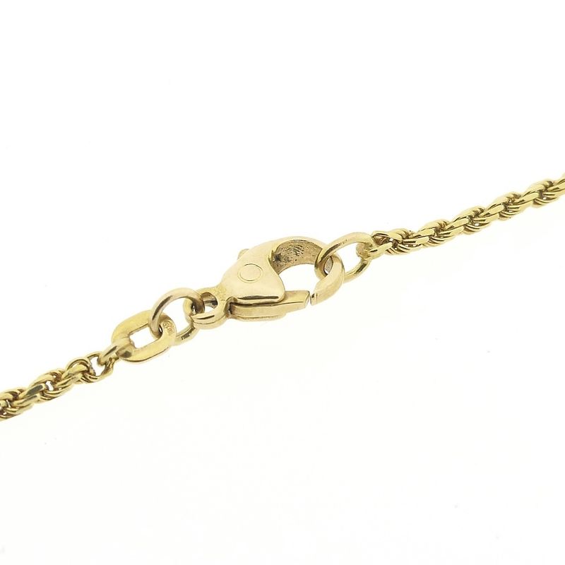 Image 3 of Gold twisted link chain