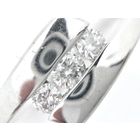 Image 4 of 9 carat ring with 0.10 ct diamonds.