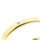 Image 6 of Gold solitaire ring with diamond; 0.05 ct.