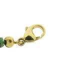 Image 5 of Emerald bead necklace with gold clasp