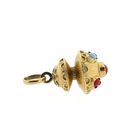 Image 4 of Gold ornamental pendant with gemstones