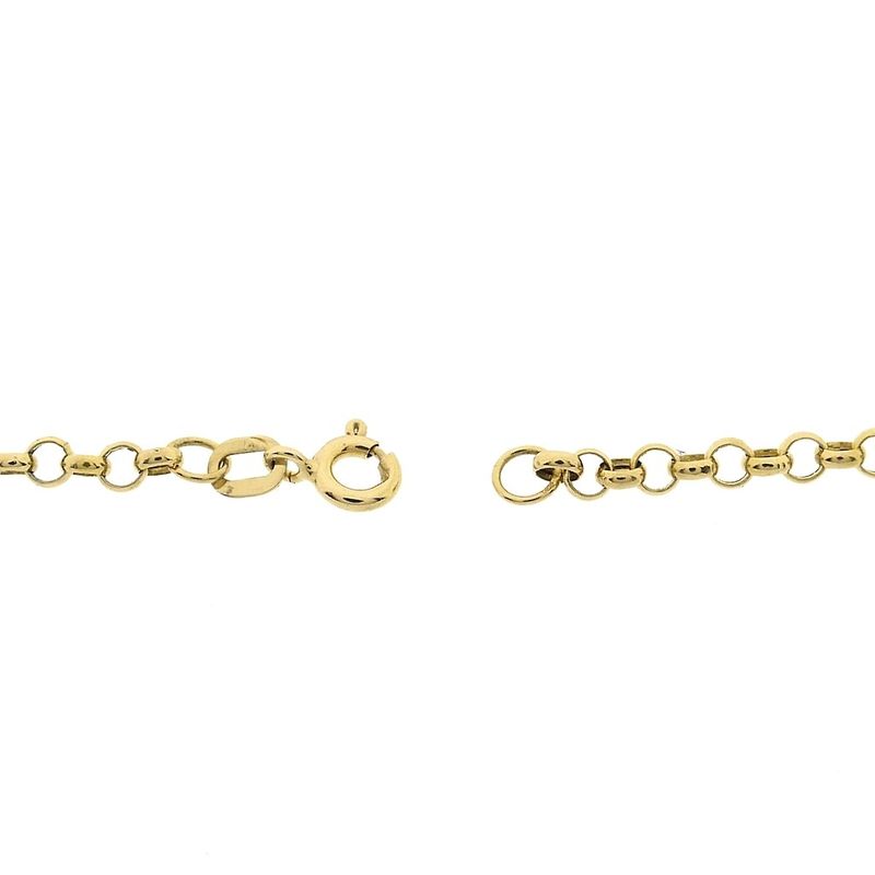 Image 3 of 18-karat gold chain link necklace | 46 cm