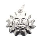 Image 1 of Silver pendant; Sunflower