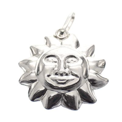 Silver pendant; Sunflower Image 1 of Silver pendant; Sunflower