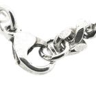Image 4 of Silver gourmet link necklace | 51 cm