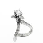 Image 6 of White gold cocktail ring with diamond | 0.76 ct.