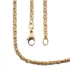 Image 1 of Gold round king chain | 46 cm