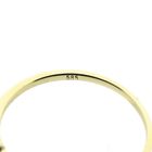 Image 8 of Gold solitaire ring with zirconia