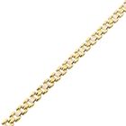 Afbeelding 7 van Bicolor gouden panterschakel armband