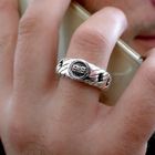 Image 3 of Silver Buddha to Buddha ring