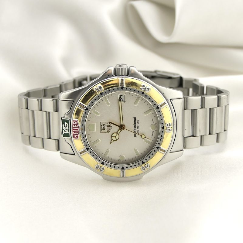 Image 10 of TAG Heuer 4000; Bi-color heren horloge