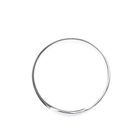 Image 3 of Silver solid bracelet | Ø 63 mm