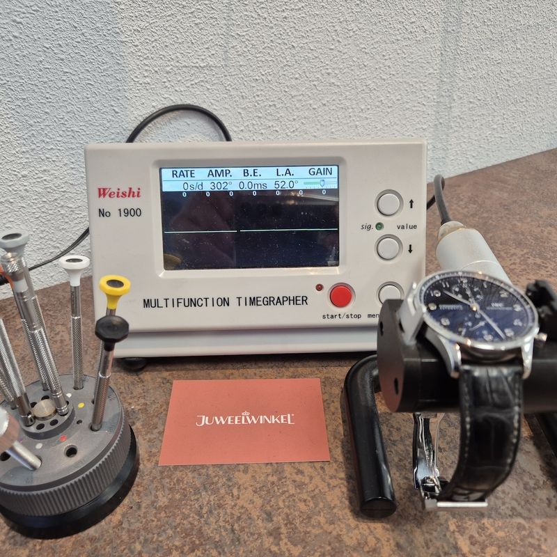 Image 21 of IWC Portuguese Chronograph IW371438; Automatic men's watch