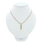 Image 3 of Gold pendant of a ballet shoe