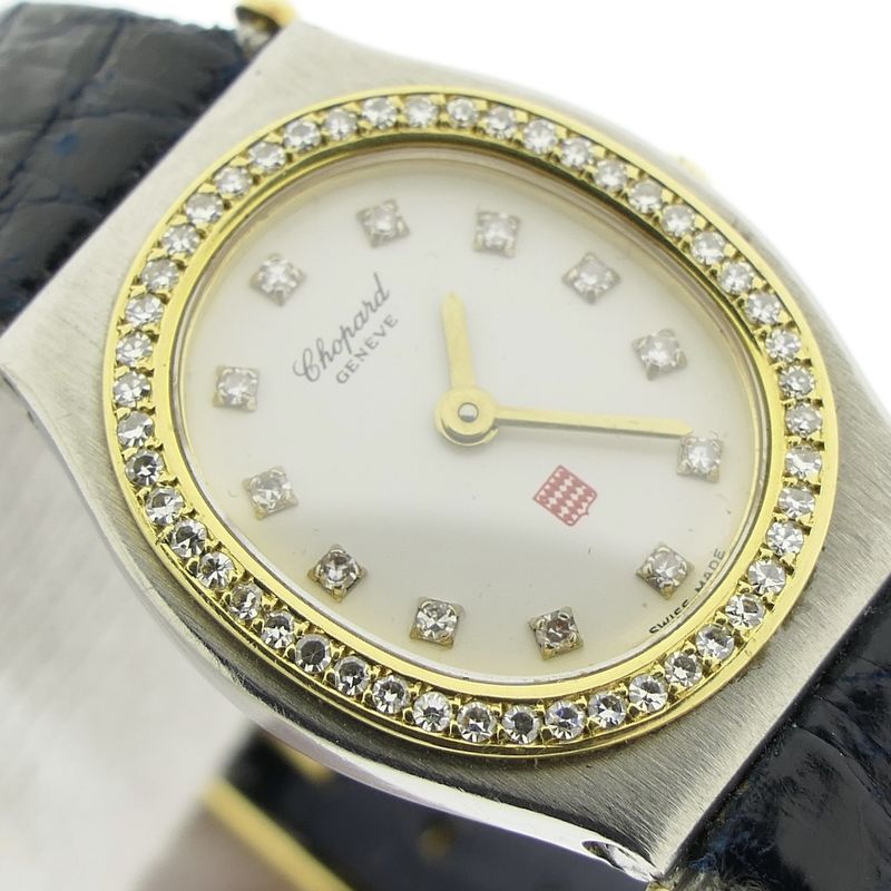 Image 9 of Chopard Monte Carlo; Women's watch with diamonds