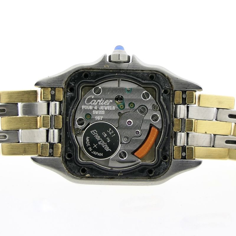 Image 19 of Cartier Panthère; Gold/steel ladies' watch