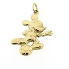 Image 4 of 18 carat gold Disney pendant; Mickey Mouse