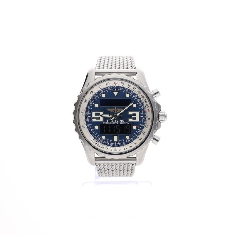 Image 21 of Breitling Chronospace A78365; Men's pilot's watch