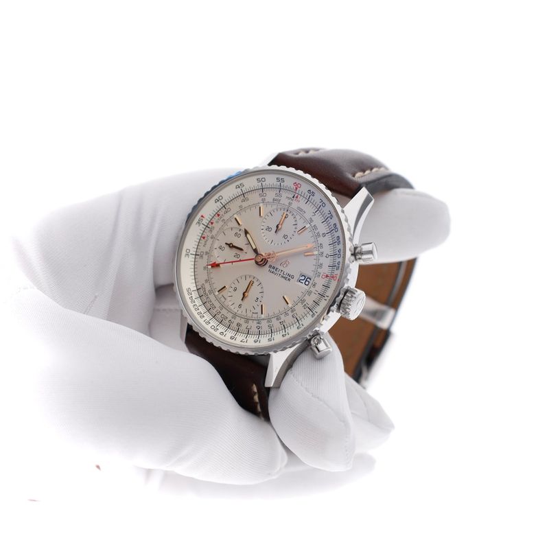 Image 9 of Breitling Navitimer 1 Chronograph A13324121G1X1; Automatic Watch