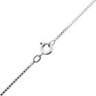 Image 6 of White gold Venetian chain | 40 cm