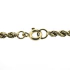 Image 5 of Gold twisted link necklace