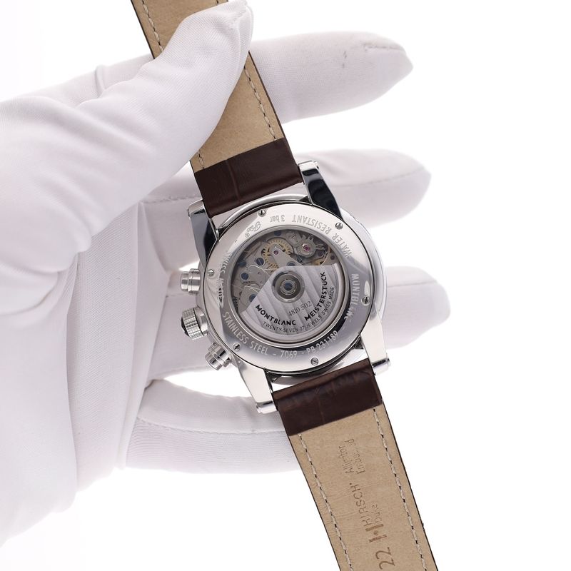 Image 8 of Montblanc Timewalker Chronograph 7069; Automatic men's watch
