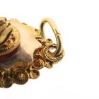 Image 4 of Antique gold pendant of a hat bell