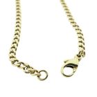 Image 5 of Gold gourmet link chain | 56.5 cm