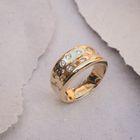 Image 6 of Gold ring with diamonds; 0.25 ct.