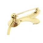 Image 5 of Gold feather brooch