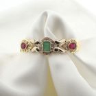 Image 2 of 18K Gold Oriental Slave Bracelet | Ø 60 mm