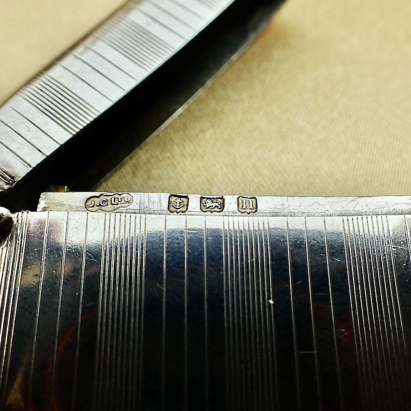 Image 4 of Silver antique matchbox/tinderbox