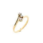 Image 1 of Gold Ring with Zirconia