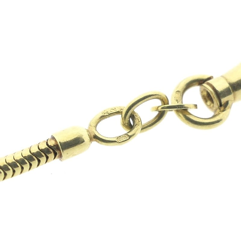 Image 6 of Gold pocket watch chain (for a pocket watch); 26 cm