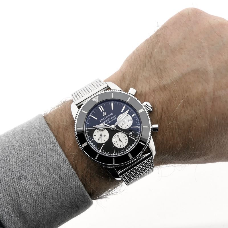 Image 14 of Breitling Superocean Heritage Chronograph AB0162121B1A11; Automatic men's watch