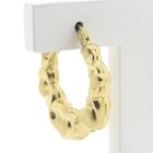 Image 4 of Arpas gold earrings with hearts; Ø 25.0 mm