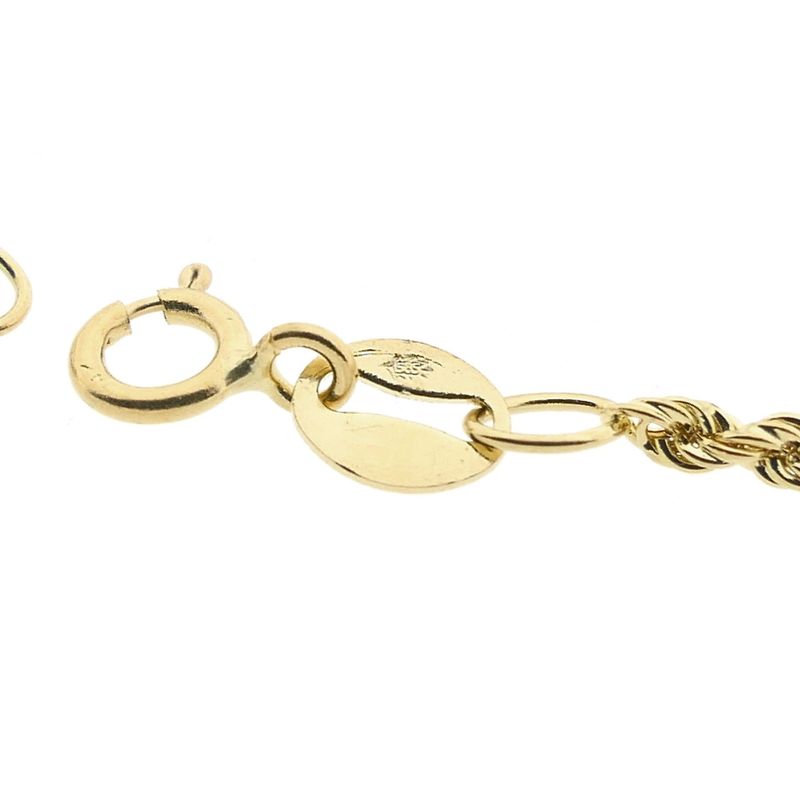 Image 4 of Gold twisted link chain