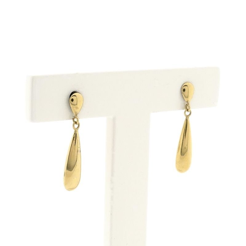 Image 3 of Gold cone earrings