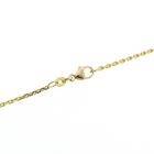 Image 5 of Gold long necklace with decorative details | 90 cm