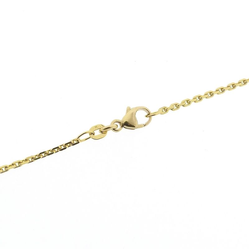 Image 5 of Gold long necklace with decorative details | 90 cm