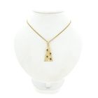 Image 5 of Vintage gold pendant with garnet