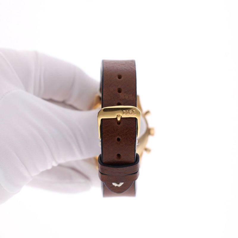 Image 10 of Breitling Navitimer Montbrillant 'Blue Angels' Limited Edition H30030.1; 18k Gold Watch