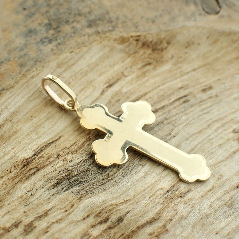 Image 4 of Gold pendant of a cross